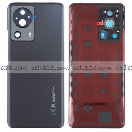 Tapa Trasera Xiaomi Mi 13 Lite Negra Original CON LENTE