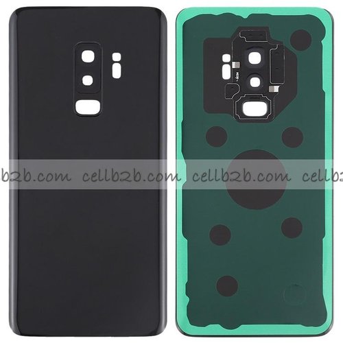 Tapa Trasera Samsung SM-G965 GALAXY S9 PLUS Negra CON LENTE