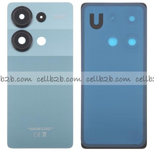 Tapa Trasera para Xiaomi Redmi Note 13 Pro 4G Verde CON LENTE