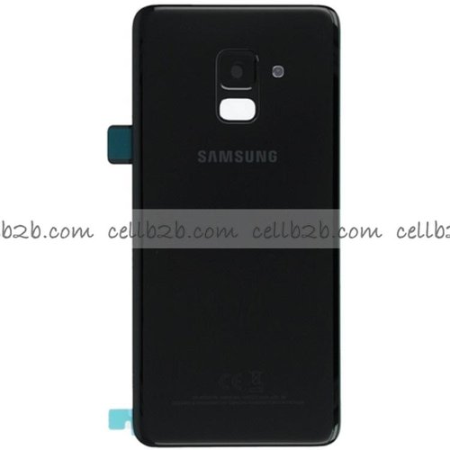 Tapa Trasera Samsung SM-A530F GALAXY A8 (2018) Negra CON LENTE
