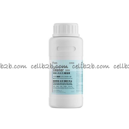 IFIXES IS900 EL Líquido Limpiador de Superficies de cámara de 1000ML Puede Eliminar Rápidamente Manchas Negras y Marcas de Agua en la Cámara