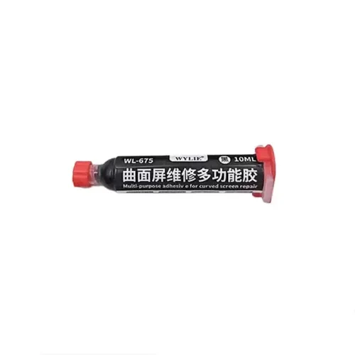 WYLIE WL-675 Pegamento de 10ML para Marco Intermedio Negro
