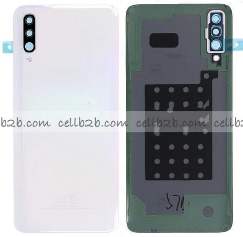 Tapa Trasera Samsung A30S A307F Blanca CON LENTE