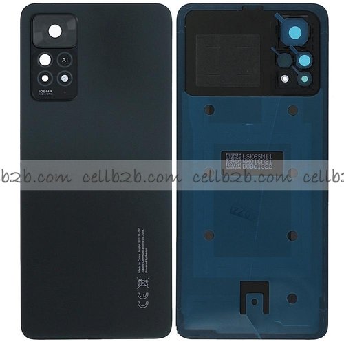 Tapa Trasera Xiaomi Redmi Note 11 Pro 5G Negra CON LENTE