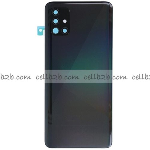 Tapa Trasera Samsung A51 A515 Negra Material Original CON LENTE