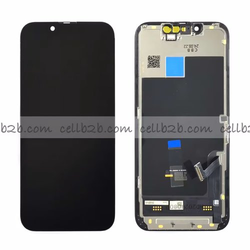 Pantalla iPhone 13 Mini ZY FHD-COF 1080p INCELL LCD+Táctil Negra Completa (Control IC Reemplazable)