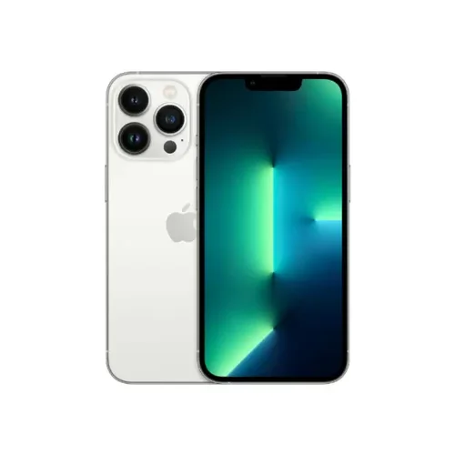 *Móvil iPhone 13 Pro - 128GB Plateado Grado A, Salud de Batería 85%+ SIM Física (USADO)
