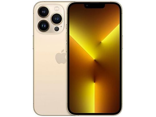 *Móvil iPhone 13 Pro - 128GB Dorado Grado A, Salud de Batería 85%+ SIM Física (USADO)