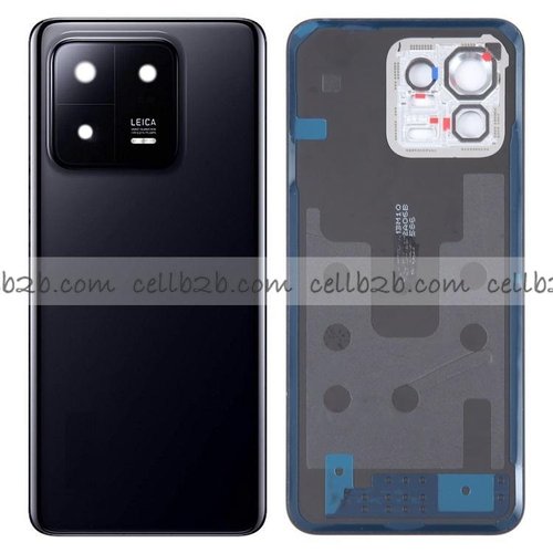 Tapa Trasera para Xiaomi Mi 13 Negro CON LENTE