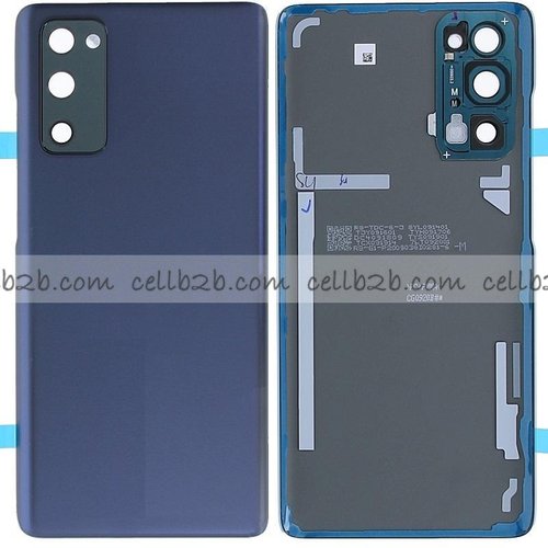 Tapa Trasera Samsung S20 FE G780F Negra CON LENTE