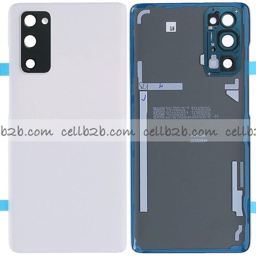 Tapa Trasera Samsung S20 FE G780F Blanca CON LENTE