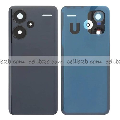 Tapa Trasera para Xiaomi Redmi Note 13 Pro Plus 5G Negra CON LENTE
