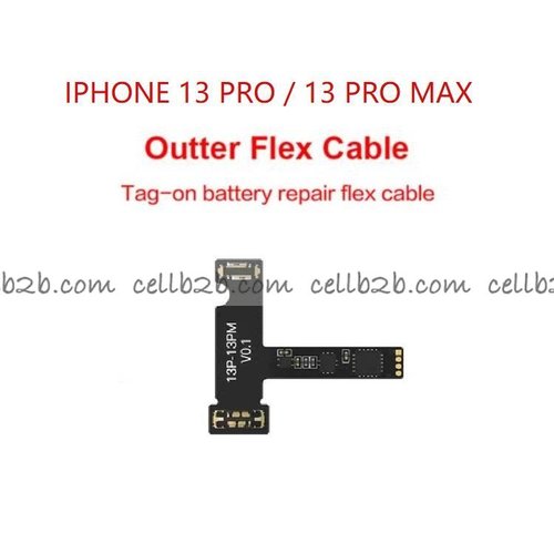 JCID Tag-On Cable Flex de Reparación de Batería para iPhone 13 Pro / 13 Pro Max