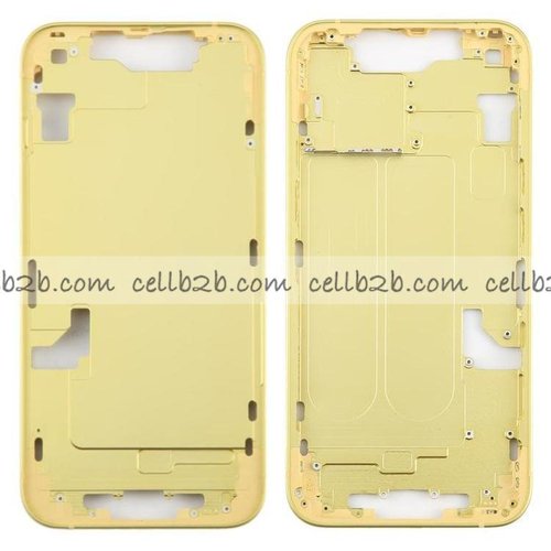 Carcasa Frontal para iPhone 14 Amarillo