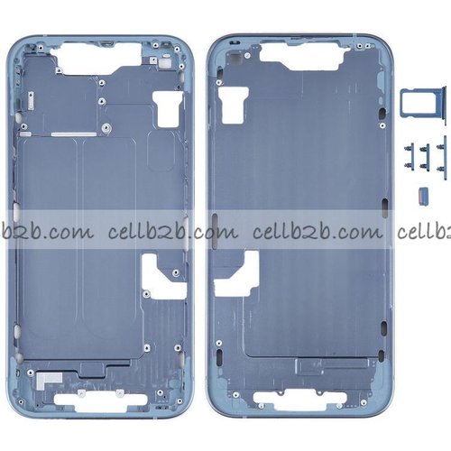 Carcasa Frontal para iPhone 14 Azul
