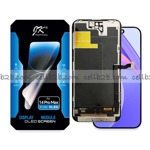 Pantalla iPhone 14 Pro Max JK OLED Soft LCD+Táctil Completa (Control IC Reemplazable)
