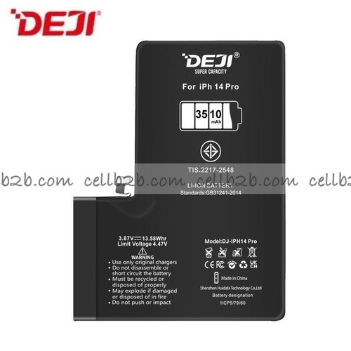 DEJI Batería para iPhone 14 Pro Alta Capacidad 3510mAh