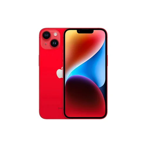 *Móvil iPhone 14 - 128GB Rojo Grado A, Salud de Batería 85%+ SIM Física (USADO)