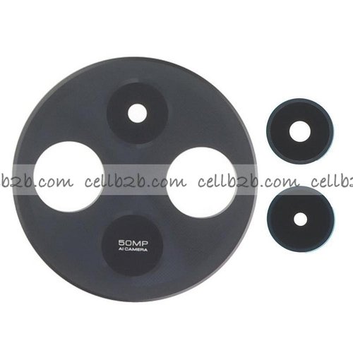 Cristal Cámara para Xiaomi Redmi 14C Negro Set 3 Piezas