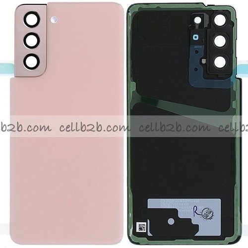 Tapa Trasera Samsung S21 5G G991B Rosa CON LENTE
