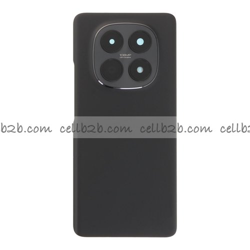 Tapa Trasera para Xiaomi Redmi Note 15 5G Negra ORI CON LENTE