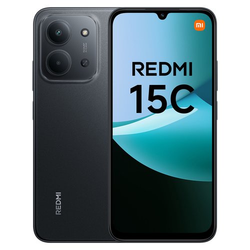 *Móvil Xiaomi Redmi 15C 4G 256GB Negro EU