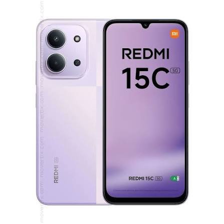 *Móvil Xiaomi Redmi 15C 5G 256GB Lila