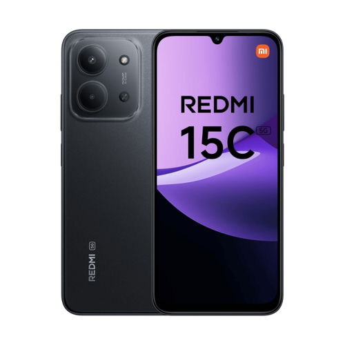 *Móvil Xiaomi Redmi 15C 5G 4+256GB Negro