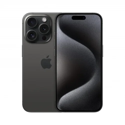 *Móvil iPhone 15 Pro Max - 256GB Negro Titanio Grado A, Salud de Batería 85%+ SIM Física (USADO)