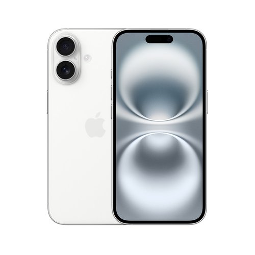 *Móvil iPhone 16 - 128GB Blanco Grado A, Salud de Batería 90%+ SIM Física (USADO)