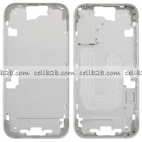 Carcasa Frontal para iPhone 16 Blanca