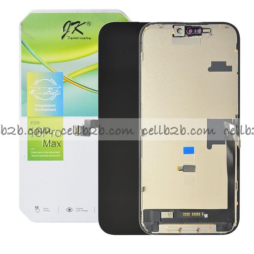 *Pantalla iPhone 16 Pro Max JK INCELL FHD LCD+Táctil Negra Completa (Control IC reemplazable)