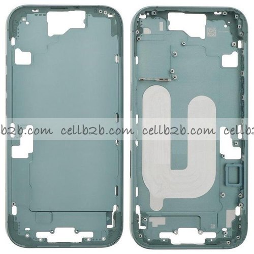 Carcasa Frontal para iPhone 16 Verde