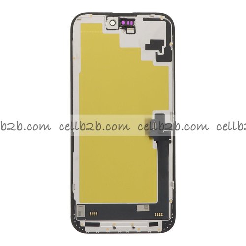 Pantalla iPhone 16 Plus DD OLED Soft LCD+Táctil Negra Completa (Control IC reemplazable)