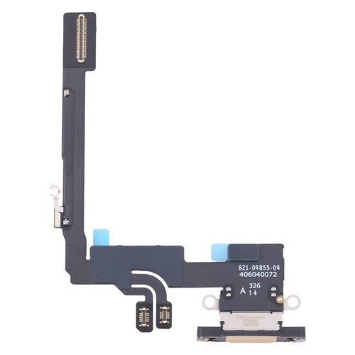 Flex de Carga para iPhone 16 Pro Dorado Original Desmontaje