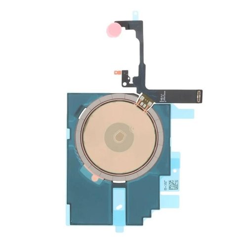 Flex de Antena NFC y Carga inalámbrica + Flex de Flash + Micrófono para iPhone 16 Pro