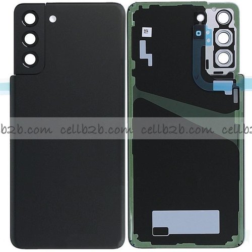 Tapa Trasera Samsung S21 Plus 5G G996B Negra CON LENTE