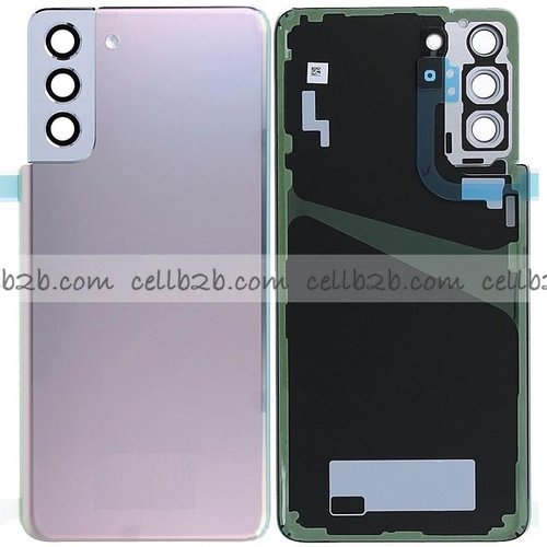 Tapa Trasera Samsung S21 Plus 5G G996B Plateada CON LENTE