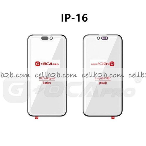 Pantalla Cristal para iPhone 16 + OCA