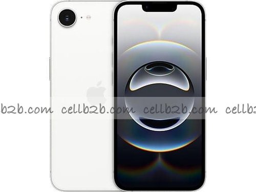 *Móvil iPhone 16E - 128GB Blanco Grado A, Salud de Batería 100%+ SIM Física (USADO) CON CAJA ORIGINAL Y CABLE