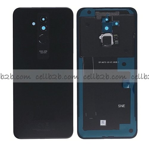 Tapa Trasera Huawei Mate 20 Lite Negra CON LENTE