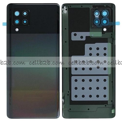 Tapa Trasera Samsung A42 5G A426B Negra CON LENTE