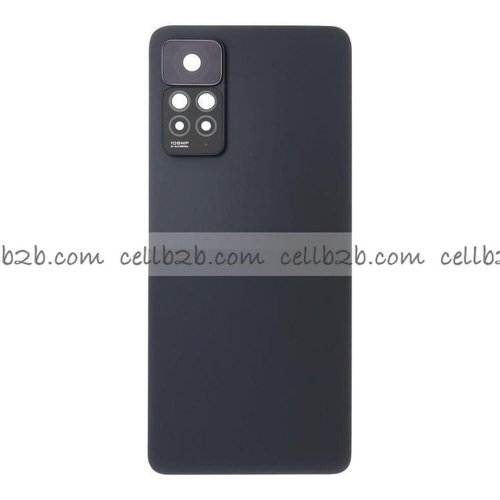 Tapa Trasera para Xiaomi Redmi Note 11 Pro 4G Negra CON LENTE