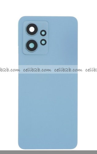Tapa Trasera para Xiaomi Redmi Note 12 4G Azul CON LENTE