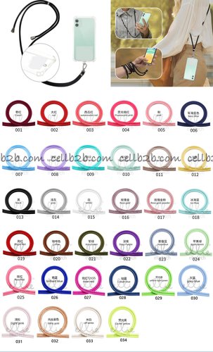 Ellietech Cuerda para Colgar Movil sin hacer agujero