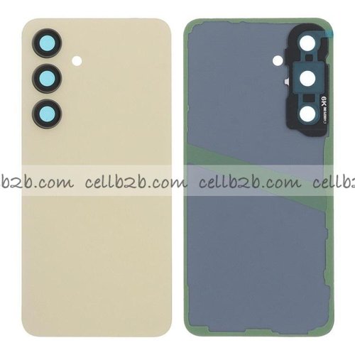 Tapa Trasera para Samsung S24 S921B Amarillo CON LENTE