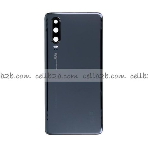 Tapa Trasera  Huawei P30 Negra CON LENTE