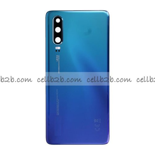 Tapa Trasera  Huawei P30 Azul CON LENTE