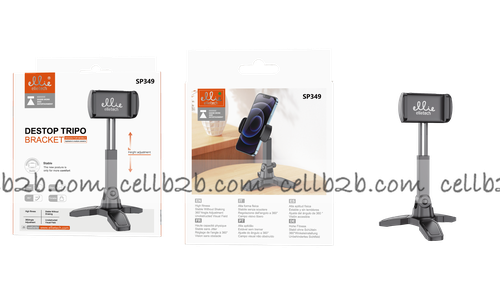 Ellietech SP349 Soporte de Mesa con Tripote Universal para Moviles