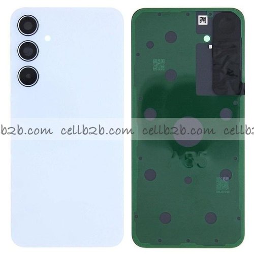 Tapa Trasera para Samsung A55 5G A556B Azul CON LENTE